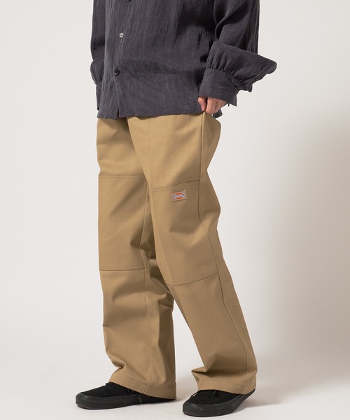 Dickies(ディッキーズ)の「Dickies / LOOSE FIT ダブルニー センタープレス ワークパンツ / 14788800,85283 秋服 冬服(チノパンツ・メンズ・ブラック/ベージュ/チャコール/オリーブ/ダークネイビー/ダークブラウン・34inch/32inch/30inch/28inch)」の20枚目の写真