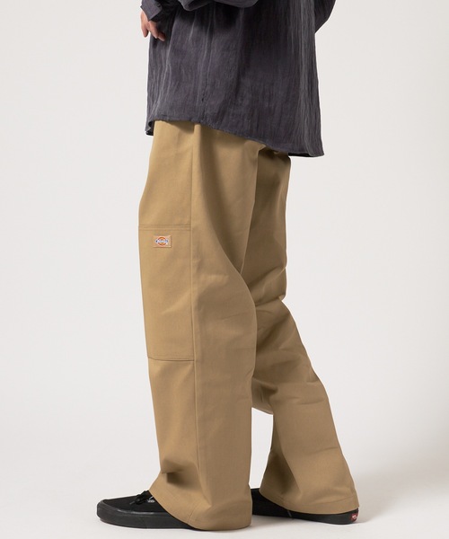 セール】Dickies/ディッキーズ LOOSE FIT ダブルニー センタープレス