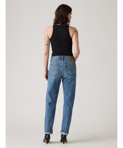 Levi's(リーバイス)の「Levi's/リーバイス 501(R) ジーンズ FOR WOMEN ミディアムインディゴ(デニムパンツ・レディース・インディゴブルー・28inch/27inch/26inch/24inch/23inch/25inch)」の4枚目の写真
