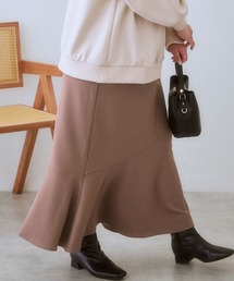 SMILE LAND | ＜大きいサイズ＞ よく伸びるやわらかマーメイドスカート（ゆったりヒップ）(スカート)