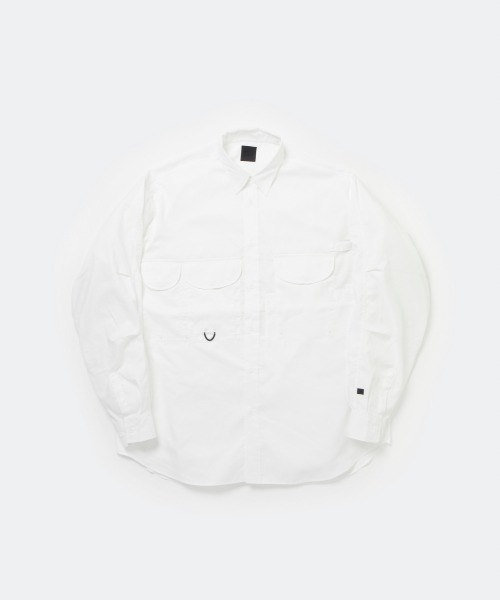 DAIWA PIER39(ダイワピア39)の「DAIWA PIER39 TECH FISHING SHIRT L/S BE-84025W(シャツ/ブラウス・メンズ・ホワイト/ブラック/オリーブ・X-LARGE/SMALL/MEDIUM/LARGE)」の12枚目の写真