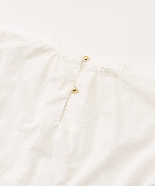 BREEZE（ブリーズ）の「【リンク/ジュニア対応】ジャガードビスチェ2PロンT（シャツ/ブラウス・キッズ・サックスブルー/ブラック/レッド・110/100/90/80/140/130/120）」の5枚目の写真