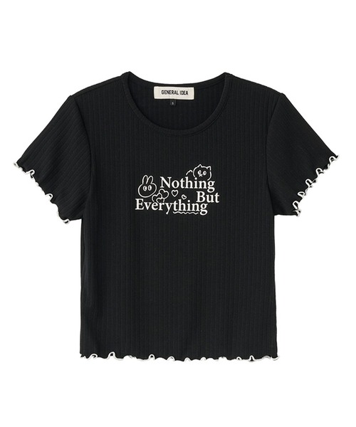 GENERAL IDEA(ジェネラルアイデア)の「GENERAL IDEA/ジェネラルアイディア eyelet lettering half t shirts Tシャツ(Tシャツ/カットソー・レディース・ブラック/ホワイト/ピンク・M/S/L)」の16枚目の写真