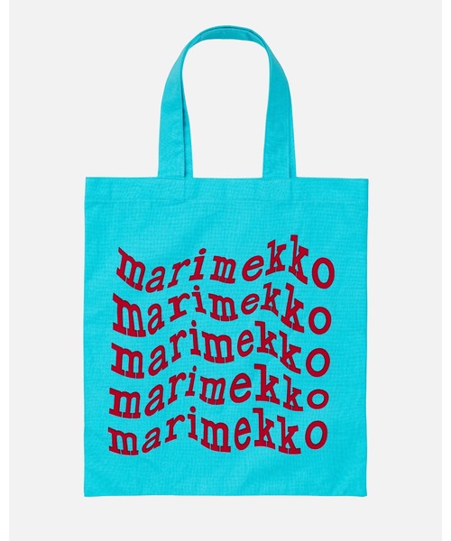 marimekko(マリメッコ)の「【kioski】Vankka Logo / fabric bag(トートバッグ・レディース・ブルーパープル・FREE)」の2枚目の写真