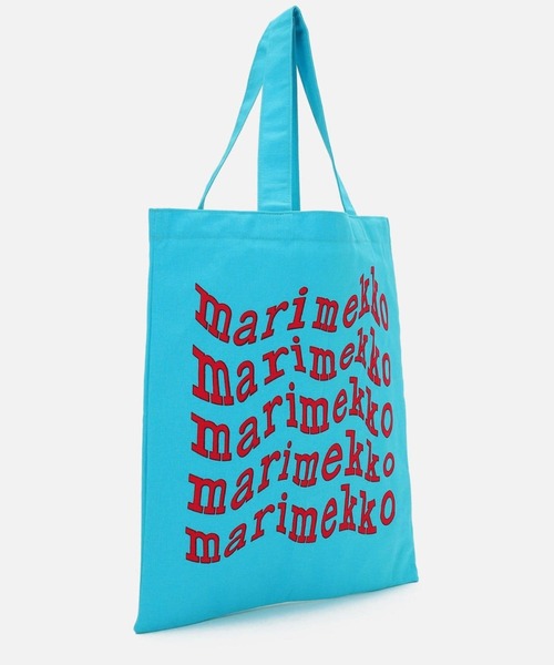 marimekko(マリメッコ)の「【kioski】Vankka Logo / fabric bag(トートバッグ・レディース・ブルーパープル・FREE)」の4枚目の写真