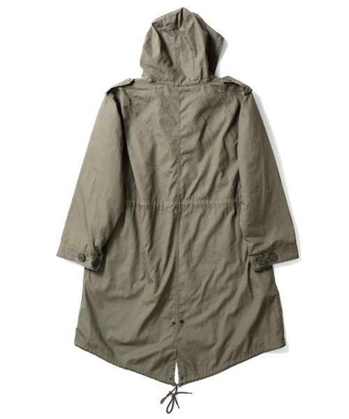HOUSTON（ヒューストン）の「【カラー・サイズ追加】【6サイズ展開】HOUSTON ヒューストン M-51 PARKA モッズコート 3WAY コート＆キルティングライナー2点セット（モッズコート・メンズ・ブラック/オリーブ/ベージュ・XXXS/XXS/XS/S/M/L）」の19枚目の写真