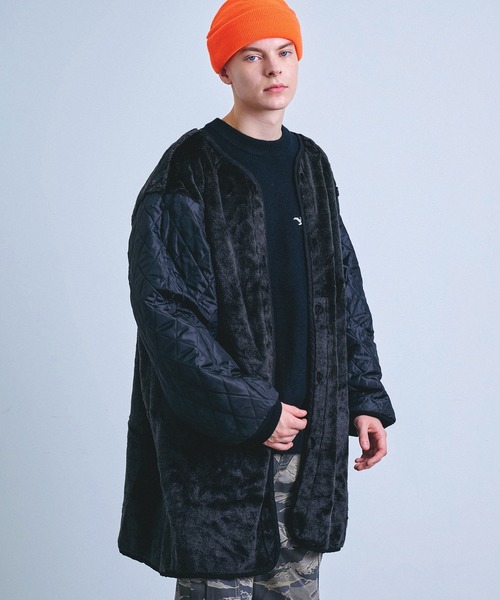 HOUSTON（ヒューストン）の「【カラー・サイズ追加】【6サイズ展開】HOUSTON ヒューストン M-51 PARKA モッズコート 3WAY コート＆キルティングライナー2点セット（モッズコート・メンズ・ブラック/オリーブ/ベージュ・XXXS/XXS/XS/S/M/L）」の13枚目の写真