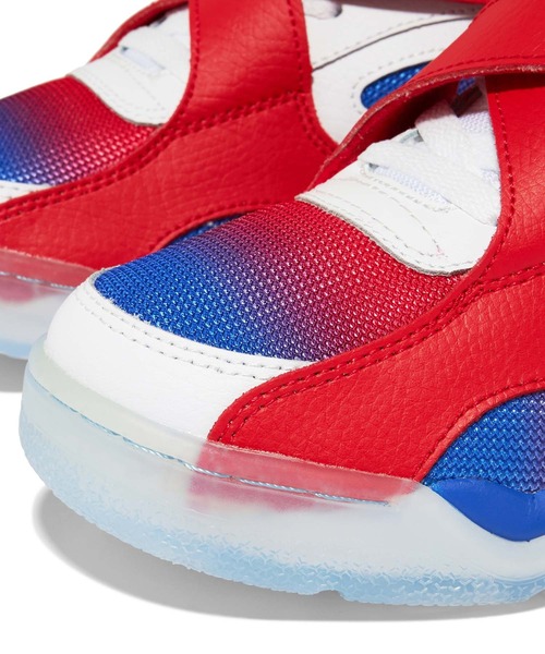 EWING（ユーイング）の「EWING/ユーイング メンズ スニーカー バッシュ ハイカット ストリート ROUGE ﾛｰｼﾞｰ復刻 パトリックユーイング PEWF-003（スニーカー・メンズ・ホワイト×レッド/ブラック・28.0cm/27.0cm/26.0cm）」の13枚目の写真