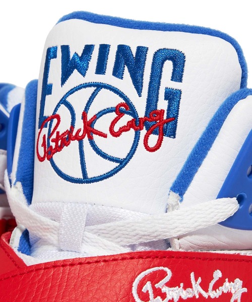 EWING（ユーイング）の「EWING/ユーイング メンズ スニーカー バッシュ ハイカット ストリート ROUGE ﾛｰｼﾞｰ復刻 パトリックユーイング PEWF-003（スニーカー・メンズ・ホワイト×レッド/ブラック・28.0cm/27.0cm/26.0cm）」の11枚目の写真