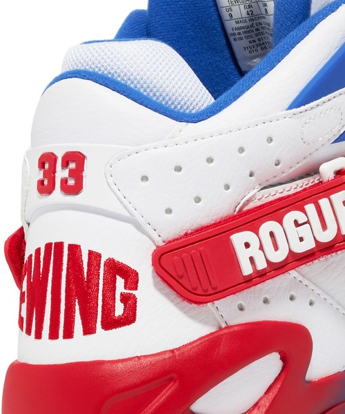 EWING（ユーイング）の「EWING/ユーイング メンズ スニーカー バッシュ ハイカット ストリート ROUGE ﾛｰｼﾞｰ復刻 パトリックユーイング PEWF-003（スニーカー・メンズ・ホワイト×レッド/ブラック・28.0cm/27.0cm/26.0cm）」の14枚目の写真