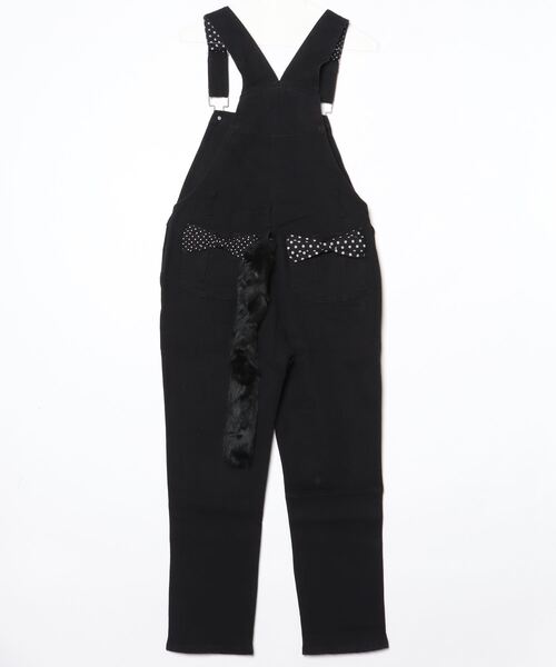 BEATJIVE（ビートジャイブ）の「オーバーオール サロペット チェック 尻尾 レディース（サロペット/オーバーオール・レディース・ホワイト系その他/ブラック系その他・SMALL）」の22枚目の写真