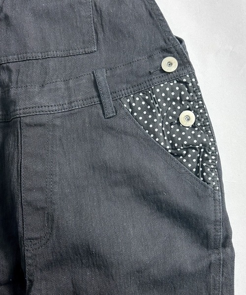 BEATJIVE（ビートジャイブ）の「オーバーオール サロペット チェック 尻尾 レディース（サロペット/オーバーオール・レディース・ホワイト系その他/ブラック系その他・SMALL）」の19枚目の写真