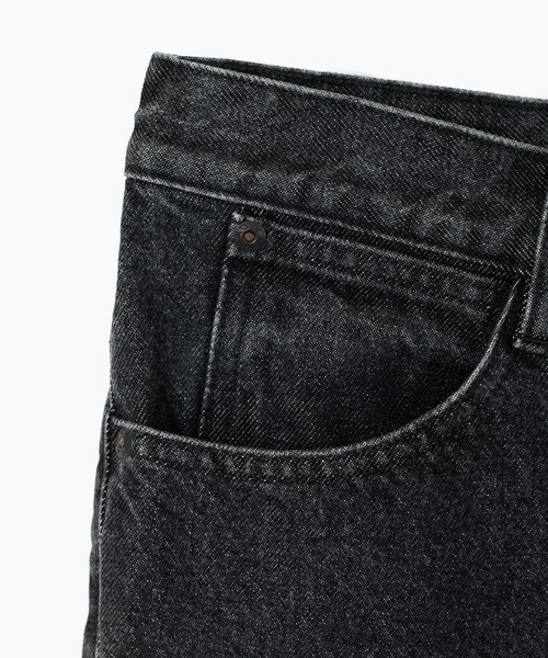 LAD MUSICIAN(ラッドミュージシャン)の「14oz DENIM ROUND PANTS(デニムパンツ・メンズ・グレー・44/42/46)」の4枚目の写真