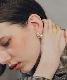 YECCA VECCA | パールビジューイヤリング(イヤリング)