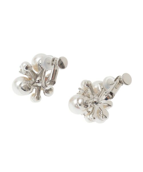 YECCA VECCA（イェッカヴェッカ）の「パールビジューイヤリング（イヤリング・レディース・シルバー/ゴールド・FREE）」の4枚目の写真