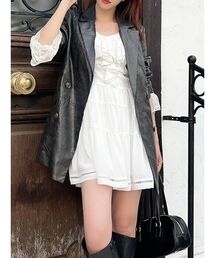 RESEXXY | ラッフルミニティアードワンピース(ワンピース)