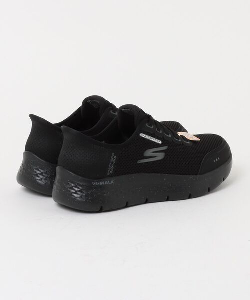 SKECHERS(スケッチャーズ)の「【SKECHERS】スリップインズ GO WALK FLEX - CLEAR(スニーカー・レディース・ブラック/グレー・23.0cm/24.0cm/23.5cm/24.5cm)」の3枚目の写真