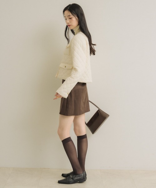 スエードミニスカート（スカート）｜NEUNA（ヌナ）のファッション通販