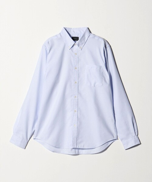 green label relaxing（グリーンレーベルリラクシング）の「W/R オックス ボタンダウン シャツ（シャツ/ブラウス・メンズ・ライトグレー/ホワイト/ネイビー/ライラック・L/S/M/XL）」の22枚目の写真