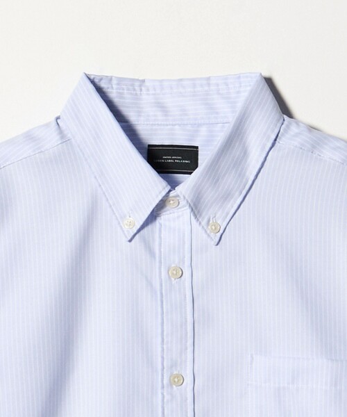 green label relaxing（グリーンレーベルリラクシング）の「W/R オックス ボタンダウン シャツ（シャツ/ブラウス・メンズ・ライトグレー/ホワイト/ネイビー/ライラック・L/S/M/XL）」の21枚目の写真