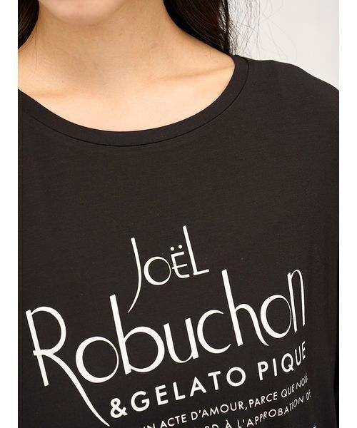 ジェラート ピケ] Joel Robuchon ロゴロンT レディース gelato pique（ジェラートピケ）の「【JOEL ROBUCHON】ワンポイント