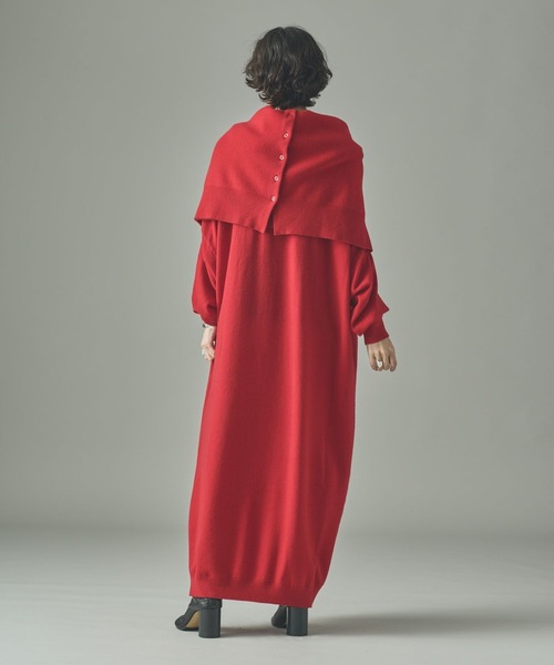 Curensology(カレンソロジー)/ウールカシミヤニットワンピース