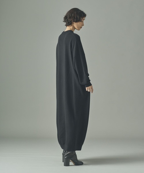 カレンソロジー Curensology 2WAYボクシーニットワンピース 黒 カレンソロジー Curensology 2WAYボクシーニットワンピース 黒