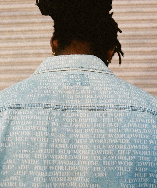 HUF（ハフ）の「CEREMONY DENIM SHIRT（シャツ/ブラウス・メンズ・インディゴブルー・XL/L/XXL/M/S）」の7枚目の写真