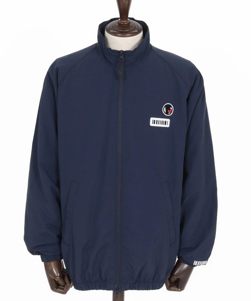 mj11049-Double Patch Cotton Like Nylon Jacket ナイロンジャケット