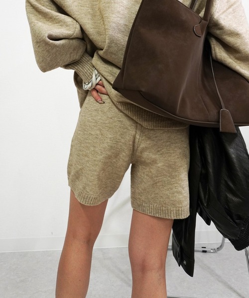 gossara(ゴサラ)の「【お問い合わせ多数】アルパカタッチショートパンツ(その他パンツ・レディース・ブラウン/グレー/ベージュ/ブラック・FREE)」の19枚目の写真