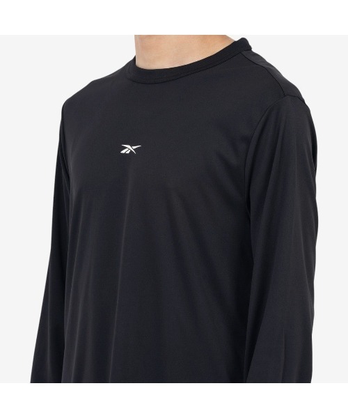 Reebok(リーボック)の「バスケットボール ロングスリーブTシャツ / BASKETBALL ESSENTIALS LS SHOOTING SHIRT(Tシャツ/カットソー・メンズ・グリーン/グレー/ブラック・LARGE/MEDIUM/SMALL/X-LARGE)」の6枚目の写真