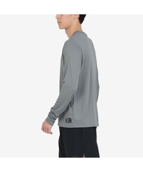 Reebok(リーボック)の「バスケットボール ロングスリーブTシャツ / BASKETBALL ESSENTIALS LS SHOOTING SHIRT(Tシャツ/カットソー・メンズ・グリーン/グレー/ブラック・LARGE/MEDIUM/SMALL/X-LARGE)」の8枚目の写真