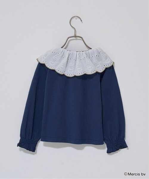 Lycee mine(リセマイン)の「【Miffy】【ソフトコットン】コットンレース衿トップス(Tシャツ/カットソー・キッズ・ネイビー/オフホワイト/ベージュ系その他/ライトピンク・130cm/110cm/140cm/120cm/100cm)」の10枚目の写真