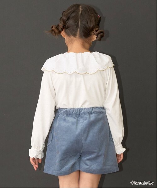 Lycee mine(リセマイン)の「【Miffy】【ソフトコットン】コットンレース衿トップス(Tシャツ/カットソー・キッズ・ネイビー/オフホワイト/ベージュ系その他/ライトピンク・130cm/110cm/140cm/120cm/100cm)」の15枚目の写真