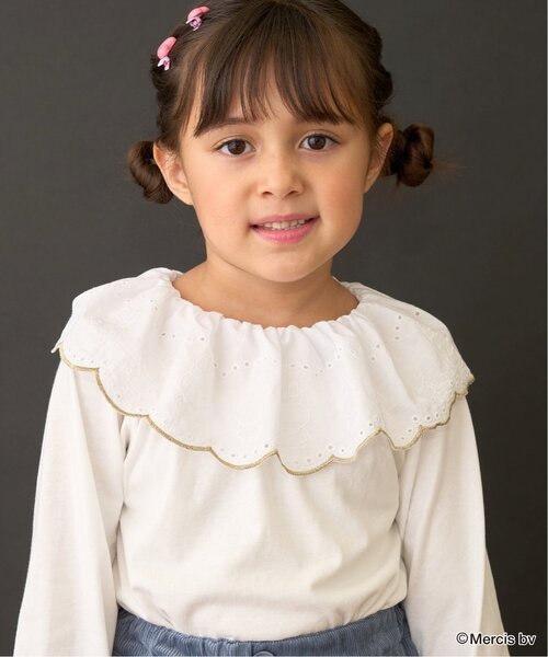 Lycee mine(リセマイン)の「【Miffy】【ソフトコットン】コットンレース衿トップス(Tシャツ/カットソー・キッズ・ネイビー/オフホワイト/ベージュ系その他/ライトピンク・130cm/110cm/140cm/120cm/100cm)」の16枚目の写真