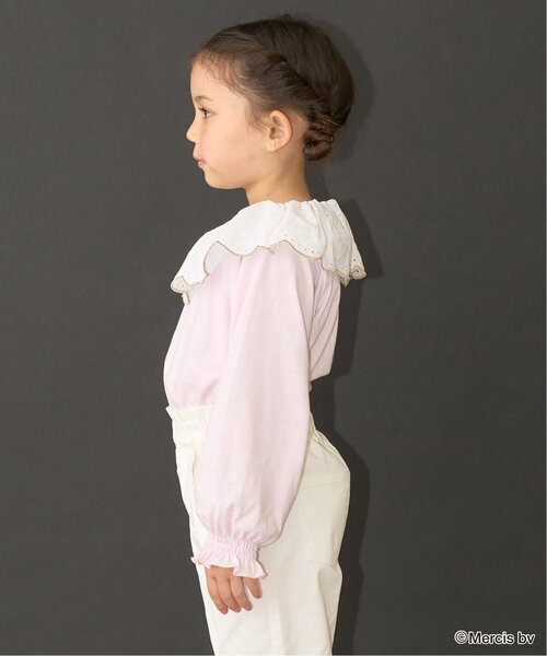 Lycee mine(リセマイン)の「【Miffy】【ソフトコットン】コットンレース衿トップス(Tシャツ/カットソー・キッズ・ネイビー/オフホワイト/ベージュ系その他/ライトピンク・130cm/110cm/140cm/120cm/100cm)」の19枚目の写真