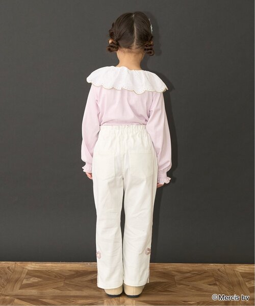 Lycee mine(リセマイン)の「【Miffy】【ソフトコットン】コットンレース衿トップス(Tシャツ/カットソー・キッズ・ネイビー/オフホワイト/ベージュ系その他/ライトピンク・130cm/110cm/140cm/120cm/100cm)」の20枚目の写真