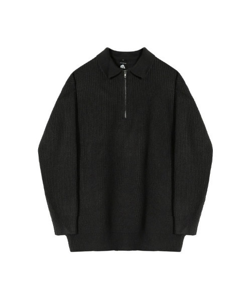 Otte(オッテ)の「ハーフジップセーター(ニット/セーター・メンズ・カーキ/ダークグレー・X-LARGE/MEDIUM/LARGE)」の18枚目の写真