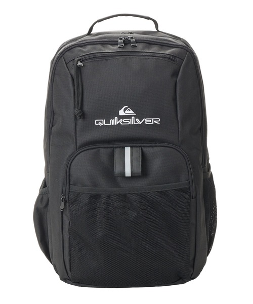 Quiksilver(クイックシルバー)の「BY THE SEA 32L /クイックシルバーリフレクター付きバックパック・リュック(バックパック/リュック・メンズ・ブラック/ブラック系その他・FREE)」の3枚目の写真