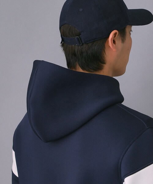 adabat(アダバット)の「【新レーベル ADABAT NAVY】ブロッキングラインロゴフーディー(パーカー・メンズ・グレー/ネイビー・46/48/50)」の8枚目の写真