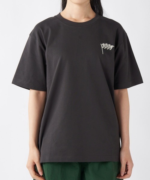 Kappa(カッパ)の「≪ウェルネスシリーズ≫バックグラフィック ユニセックスTシャツ(Tシャツ/カットソー・レディース・ホワイト/ブラック/サックスブルー・LARGE/MEDIUM/SMALL)」の14枚目の写真