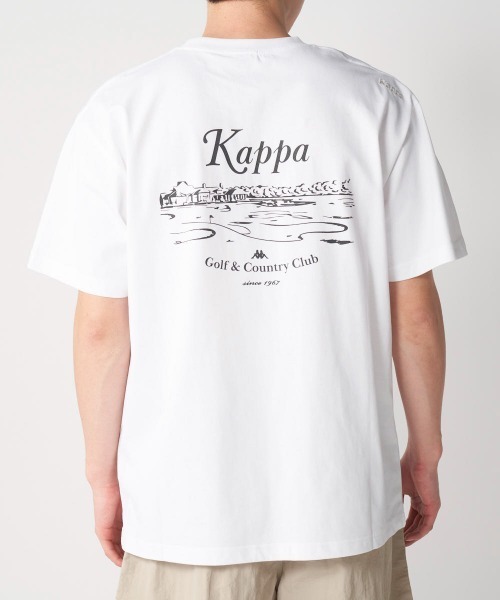 Kappa(カッパ)の「≪ウェルネスシリーズ≫バックグラフィック ユニセックスTシャツ(Tシャツ/カットソー・レディース・ホワイト/ブラック/サックスブルー・LARGE/MEDIUM/SMALL)」の19枚目の写真