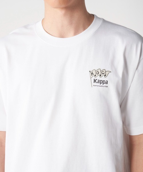 Kappa(カッパ)の「≪ウェルネスシリーズ≫バックグラフィック ユニセックスTシャツ(Tシャツ/カットソー・レディース・ホワイト/ブラック/サックスブルー・LARGE/MEDIUM/SMALL)」の20枚目の写真