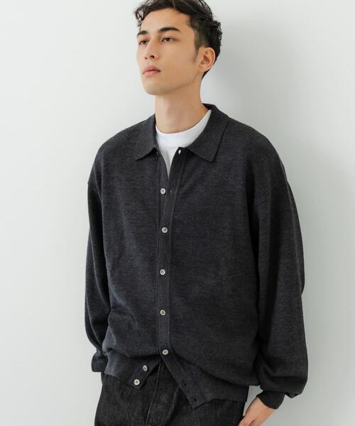 セール】『別注』crepuscule×URBAN RESEARCH H-G Knit Shirts（ニット