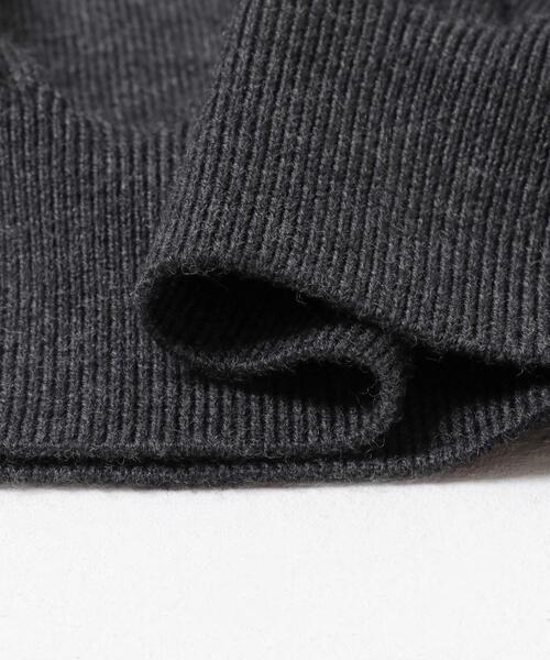 crepuscule（クレプスキュール）の「『別注』crepuscule×URBAN RESEARCH　H-G Knit Shirts（ニット/セーター・メンズ・ダークブラウン/グレー/ブラウン系その他/ブラック・1/2）」の16枚目の写真