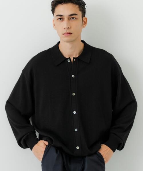 crepuscule H-G Knit Shirts ニットシャツ 別注』crepuscule×URBAN RESEARCH H-G Knit Shirts（ニット/セーター