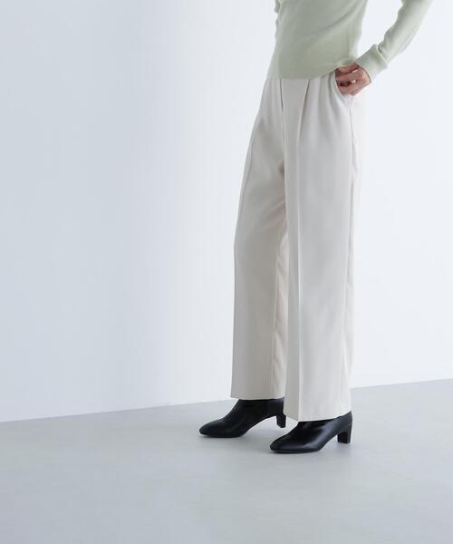 NATURAL BEAUTY BASIC(ナチュラルビューティーベーシック)の「◇メタルディティールタックワイドパンツ(その他パンツ・レディース・ブラック/ベージュ/ベージュ系その他3・SMALL/MEDIUM)」の18枚目の写真