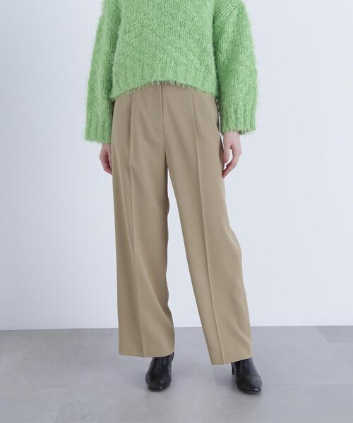 NATURAL BEAUTY BASIC(ナチュラルビューティーベーシック)の「◇メタルディティールタックワイドパンツ(その他パンツ・レディース・ブラック/ベージュ/ベージュ系その他3・SMALL/MEDIUM)」の15枚目の写真