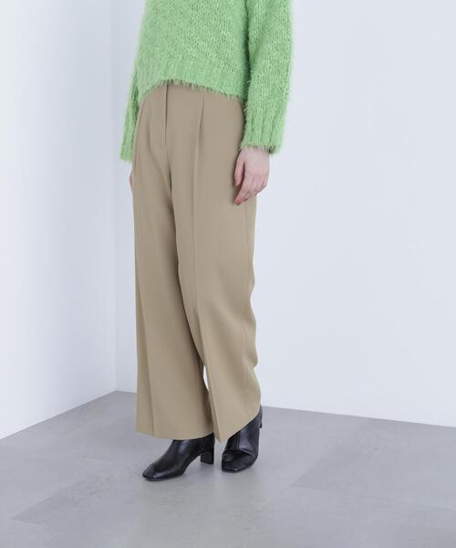 NATURAL BEAUTY BASIC(ナチュラルビューティーベーシック)の「◇メタルディティールタックワイドパンツ(その他パンツ・レディース・ブラック/ベージュ/ベージュ系その他3・SMALL/MEDIUM)」の16枚目の写真
