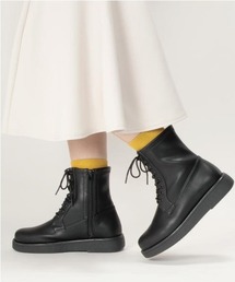 HEAL ME（ヒールミー）の「heal me ヒールミー レディース レースアップマニッシュブーツ【幅広3E/滑りにくい/暖か裏起毛】スニカル 225306（ブーツ）」